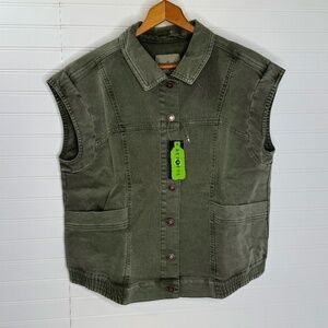 NEW AnyBody Green Cargo Vest Medium